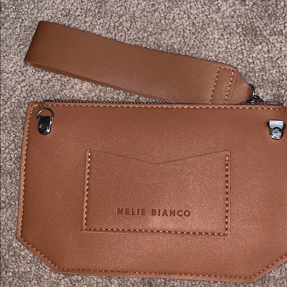 Melie Bianco Lottie Saddle Wristlet - Picture 7 of 12